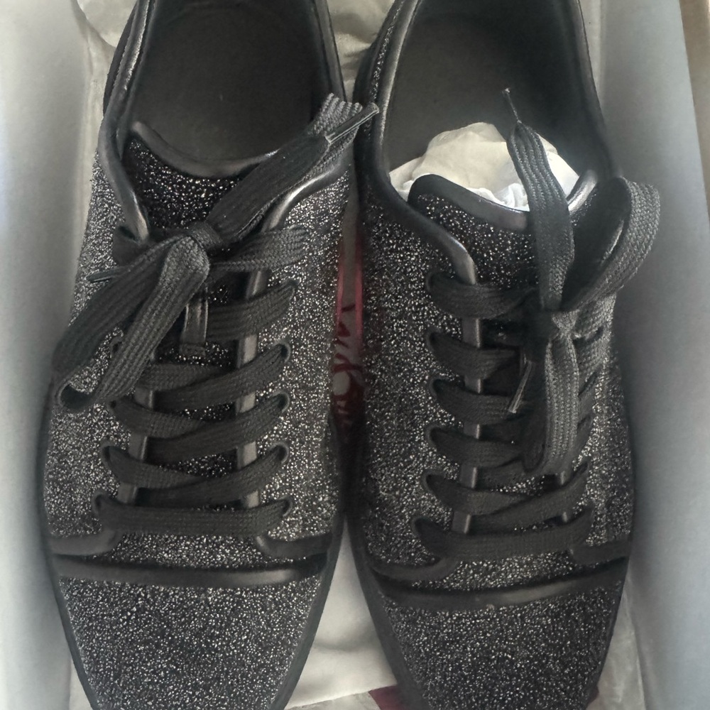 100% Authentic Men’s Christian Louboutin Adolon Junior Flat - Black - Size 45